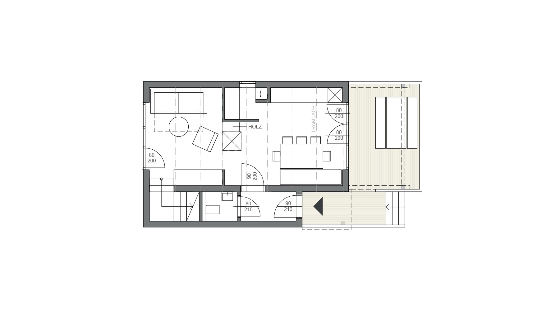 Grundriss 2 / Almdorf-Goldeck